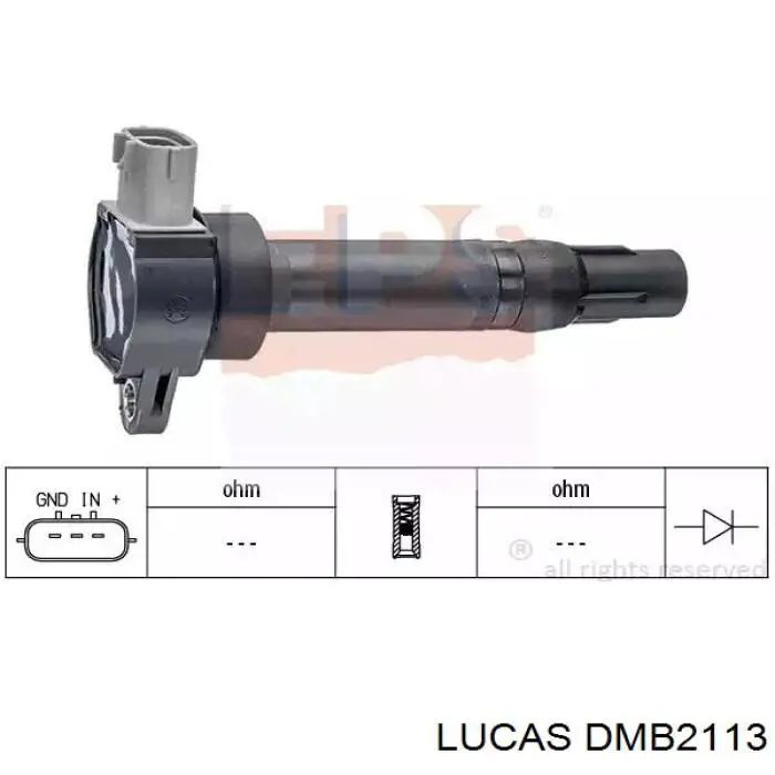 Катушка зажигания DMB2113 Lucas