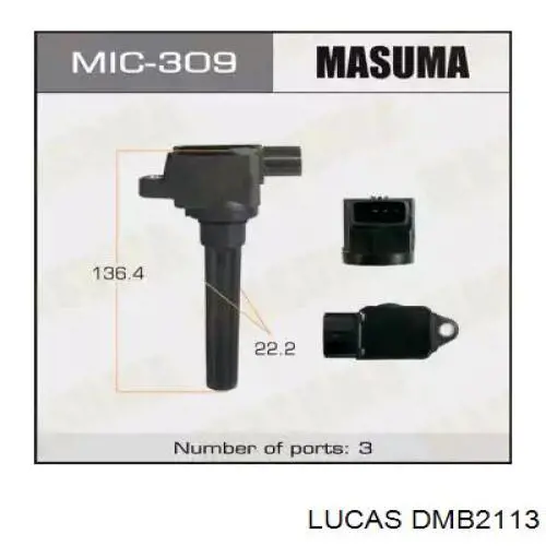 Модуль зажигания Masuma MIC309 цена, от 22.59 USD