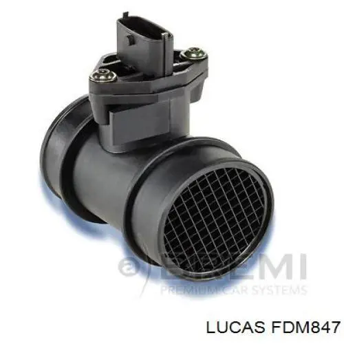 Датчик потока (расхода) воздуха, расходомер M.A.F. - (Mass Airflow) Lucas FDM847