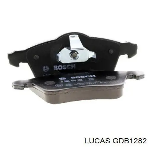 GDB1282 Lucas колодки тормозные передние дисковые