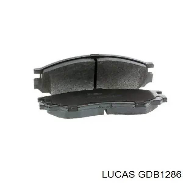 Передние тормозные колодки GDB1286 Lucas