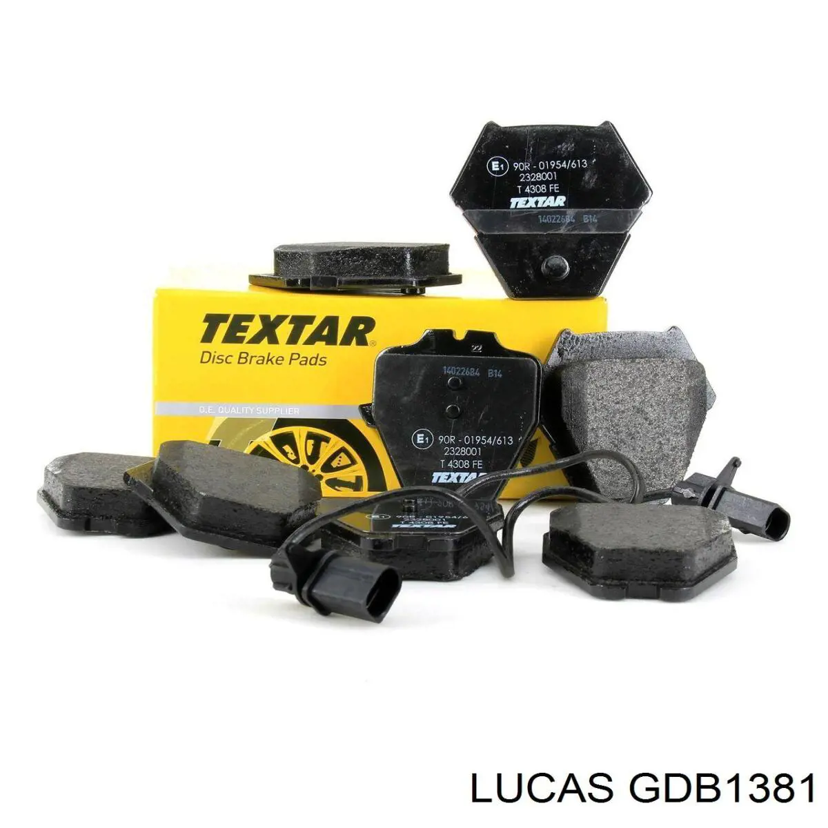 Купить GDB1381 Lucas Колодки тормозные