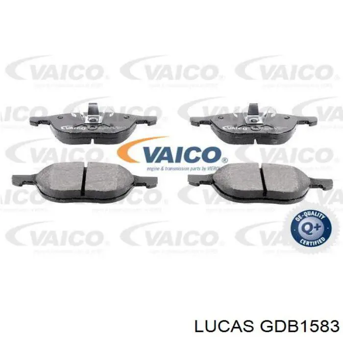 Купить GDB1583 Lucas Колодки тормозные