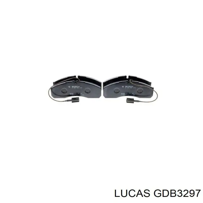 GDB3297 Lucas Колодки передние