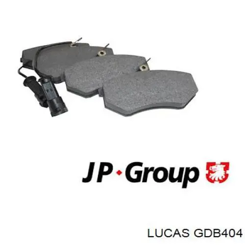 Колодки Lucas GDB404 цена, от 17.08 USD