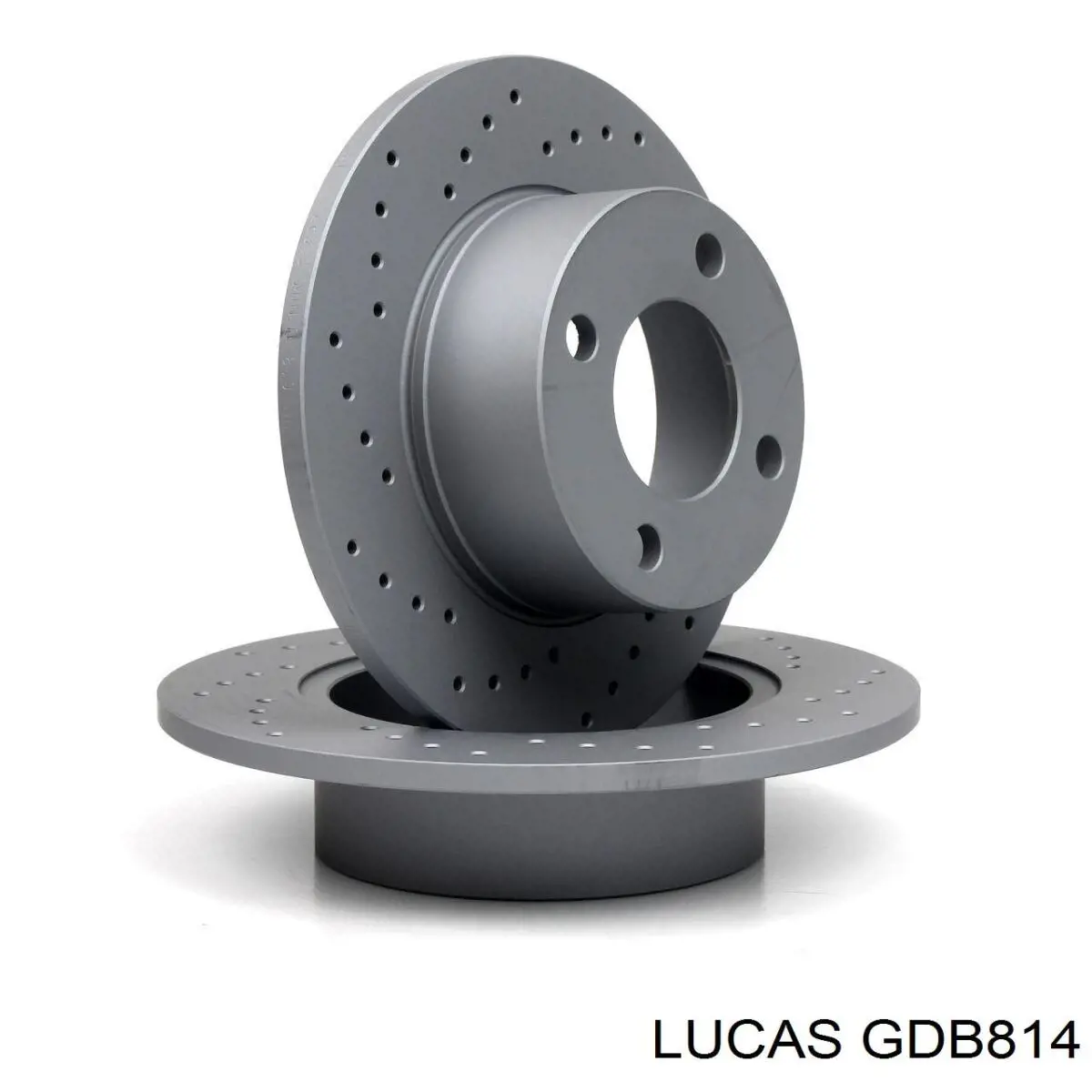 Задние дисковые колодки Lucas GDB814