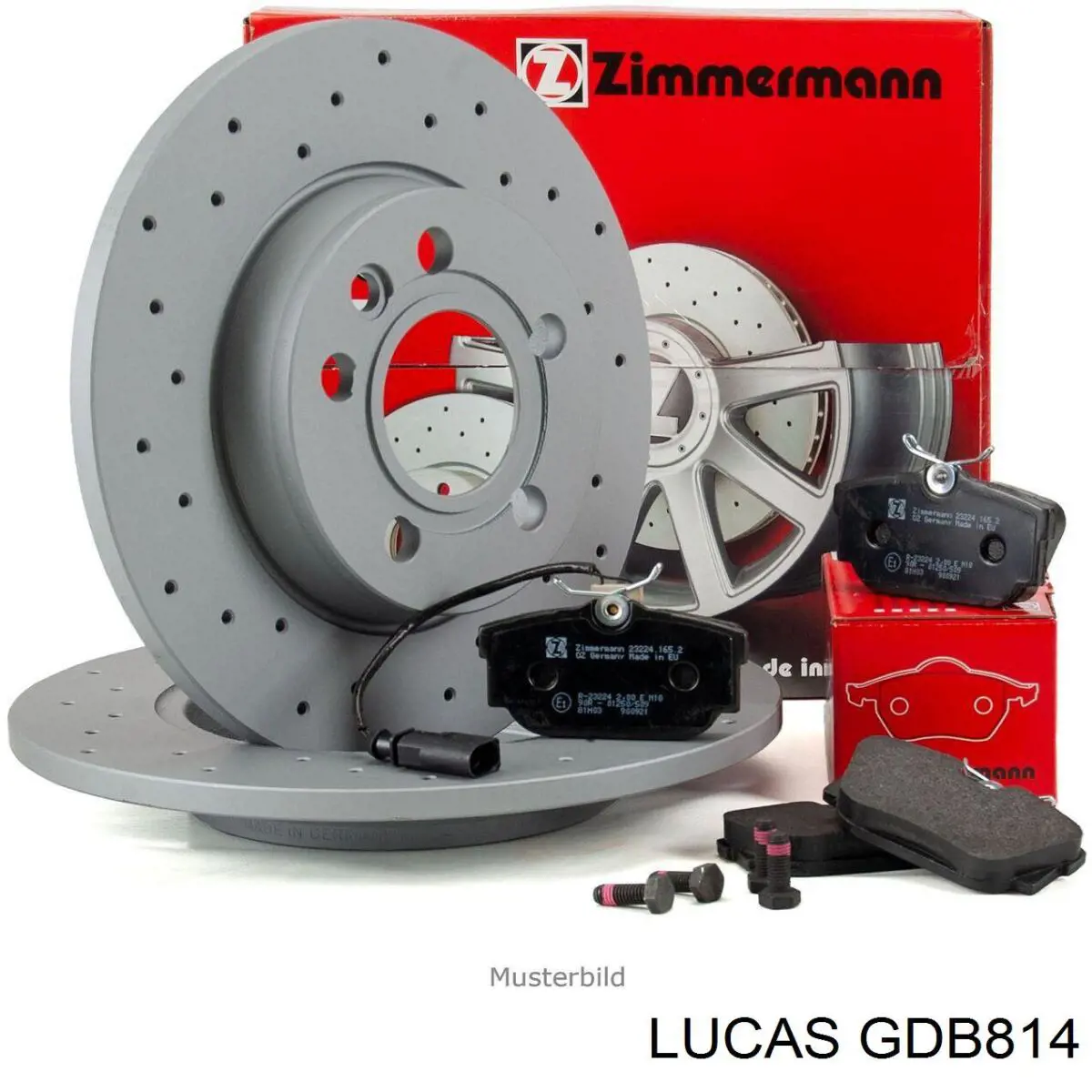 Колодки дисковые  Lucas GDB814 цена, от 11.66 USD