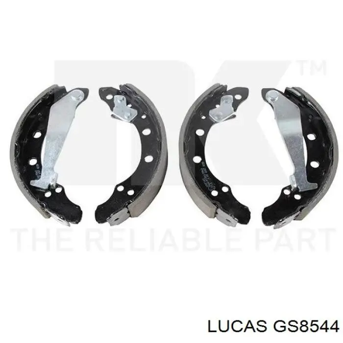 Задние барабанные колодки GS8544 Lucas