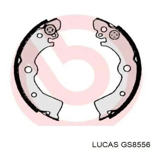 Тормоза рабочие задние ножные и тормозные барабаны Lucas GS8556 цена, от 13.82 USD
