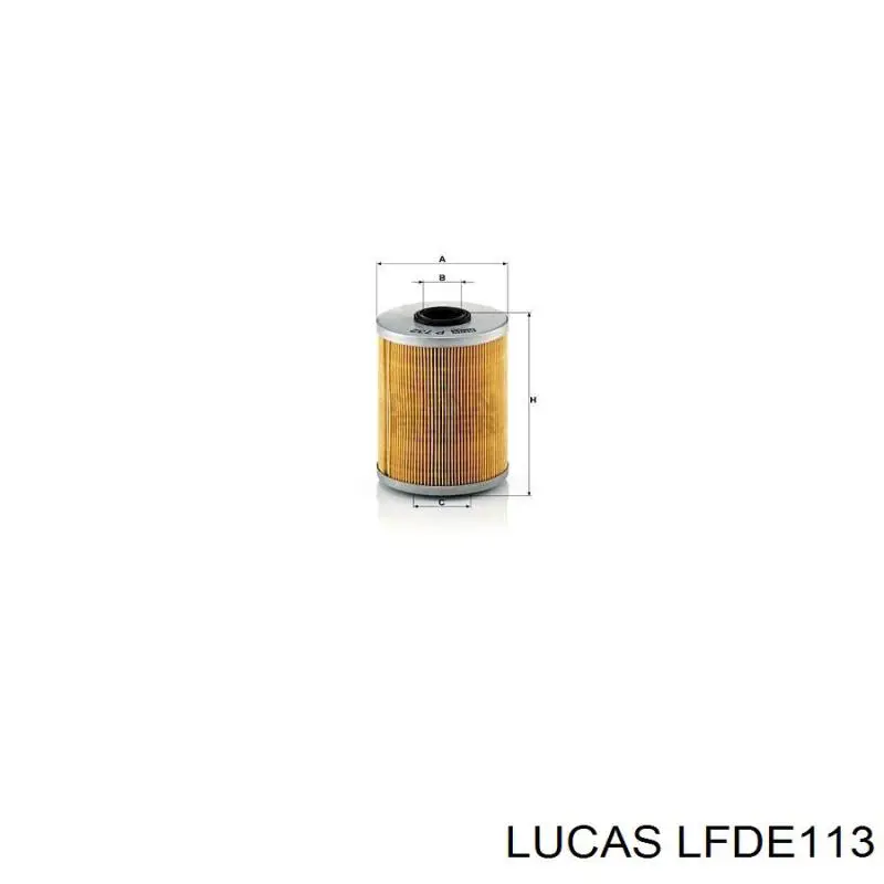 Топливный фильтр LFDE113 Lucas