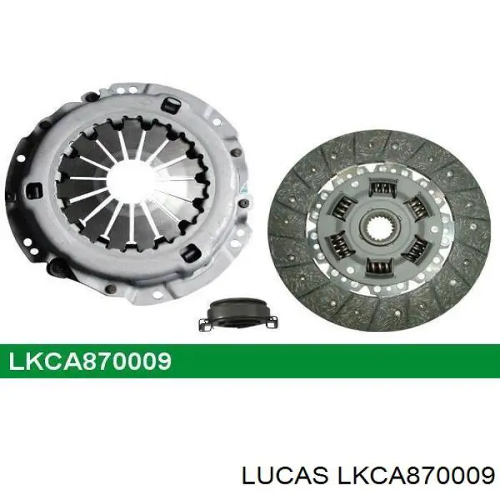 Kit de embrague (3 partes) LKCA870009 Lucas
