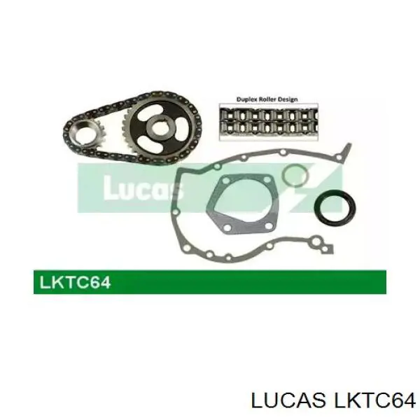 LKTC64 Lucas комплект цепи грм