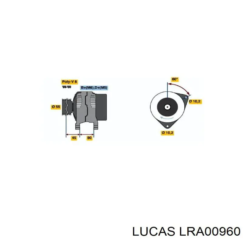 Генератор CA731 HC Parts