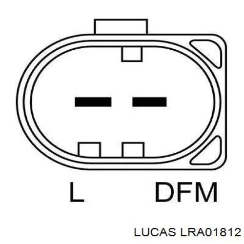 Генератор автомобиля Lucas LRA01812