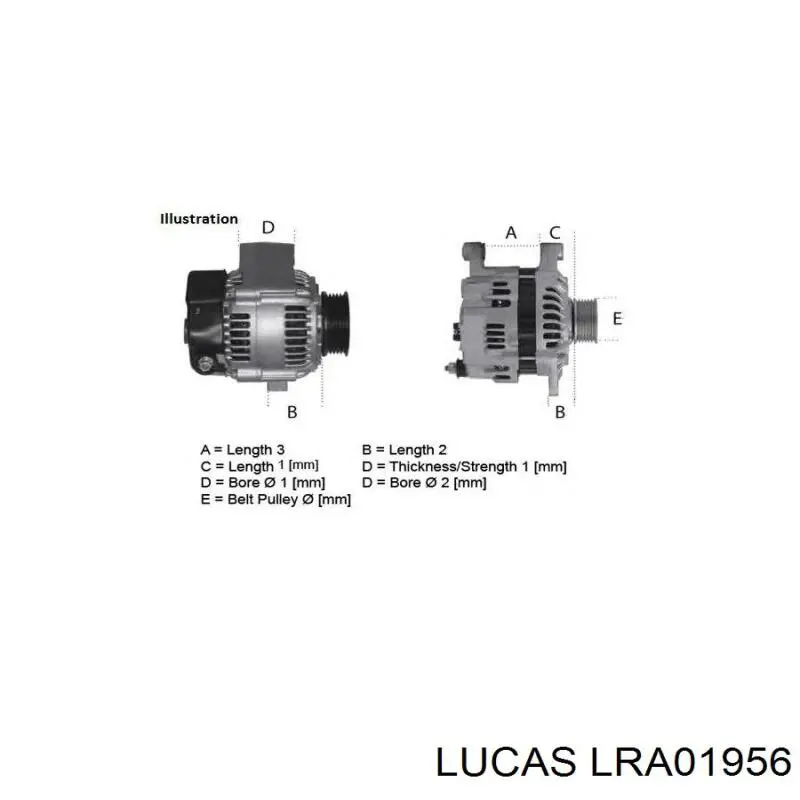 Купить LRA01956 Lucas Генератор