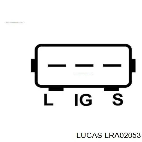 LRA02053 Lucas Генератор автомобильный