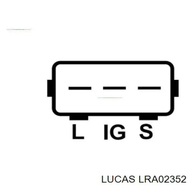 Купить LRA02352 Lucas Генератор
