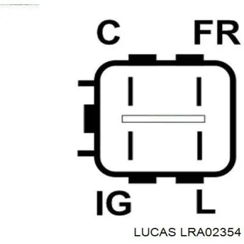 Автомобильный генератор Lucas LRA02354 цена, от 119.91 USD