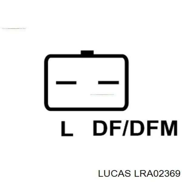 Купить LRA02369 Lucas Генератор