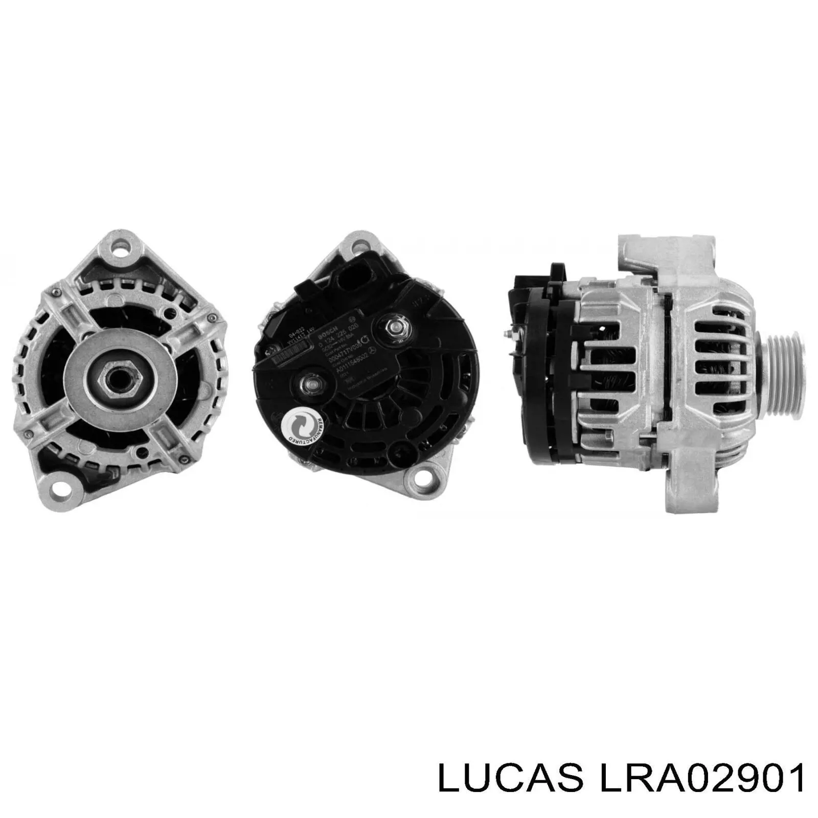 Alternador LRA02901 Lucas