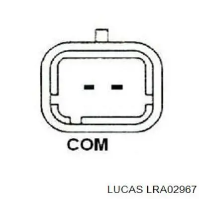 LRA02967 Lucas Генератор автомобильный