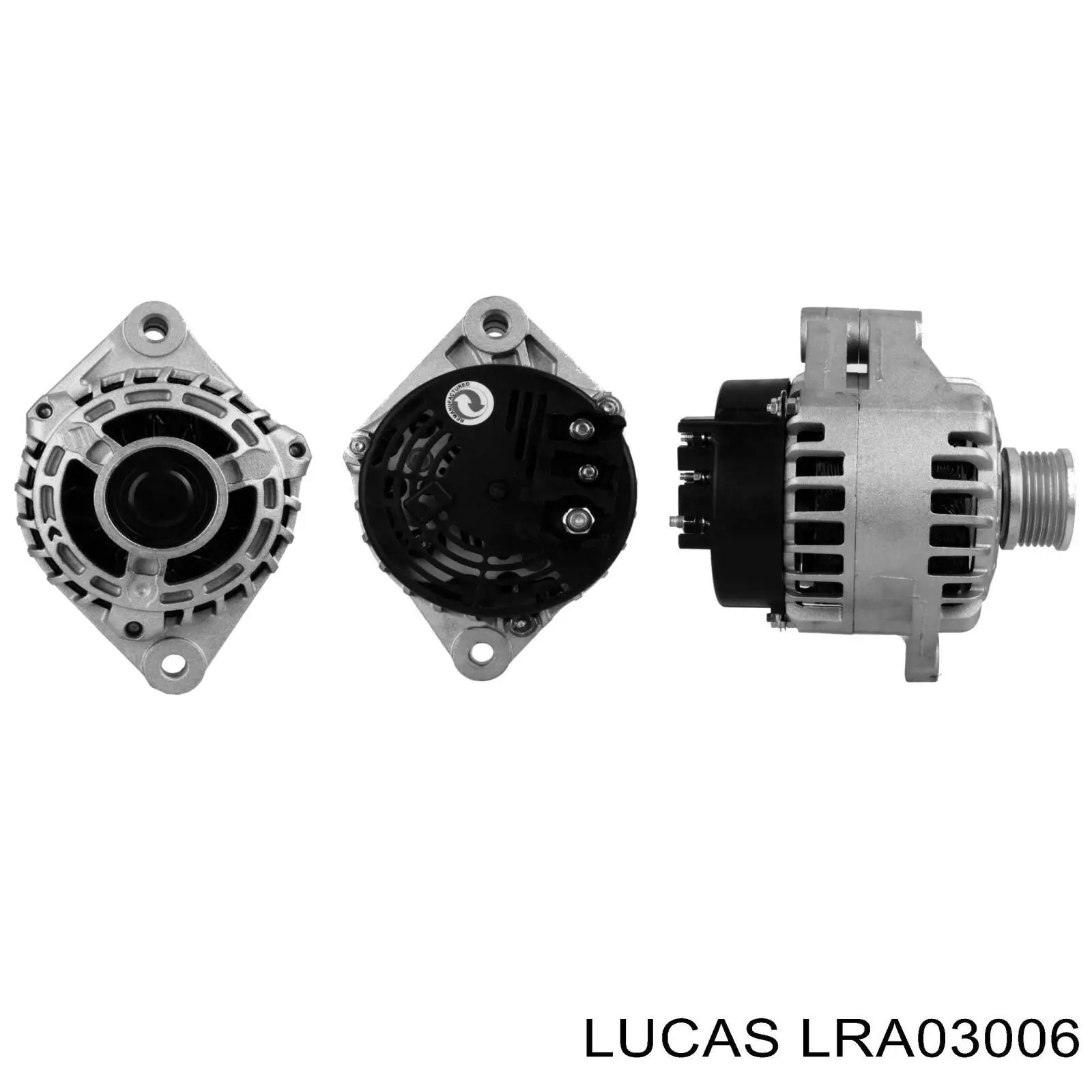 Alternador LRA03006 Lucas