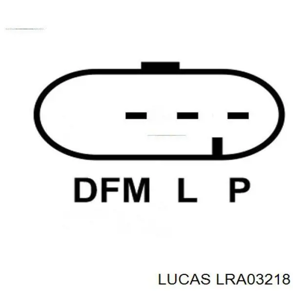 LRA03218 Lucas Генератор автомобильный