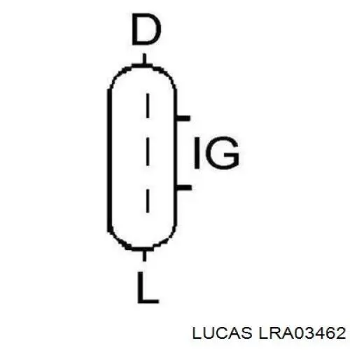 Alternador LRA03462 Lucas