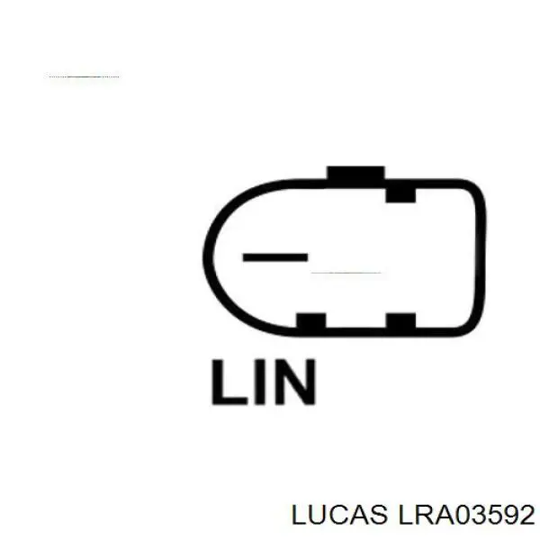 Купить LRA03592 Lucas Генератор