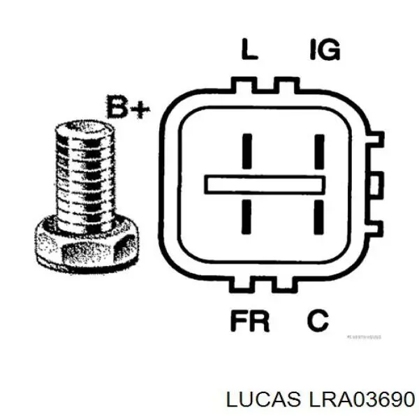 Генератор LRA03690 Lucas