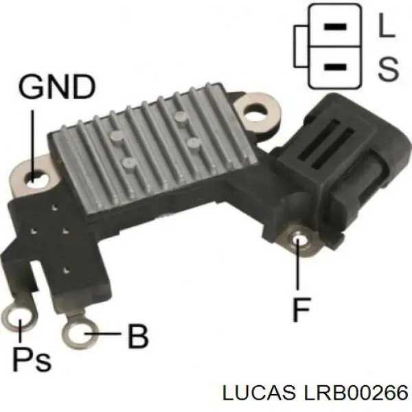 Alternador LRB00266 Lucas