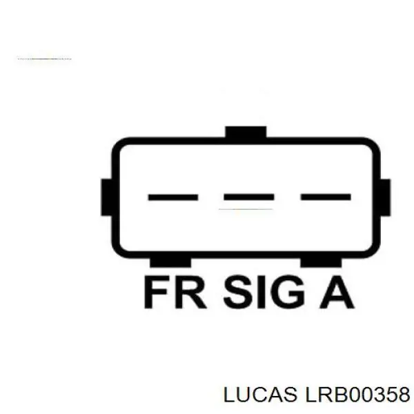 Alternador LRB00358 Lucas