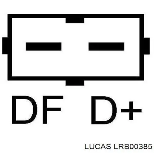 LRB00385 Lucas Генератор автомобильный