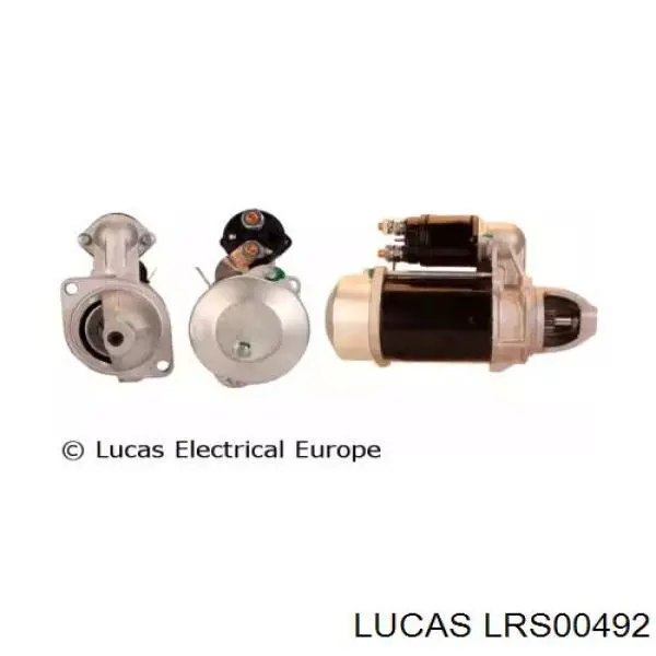 Стартер LRS00492 Lucas