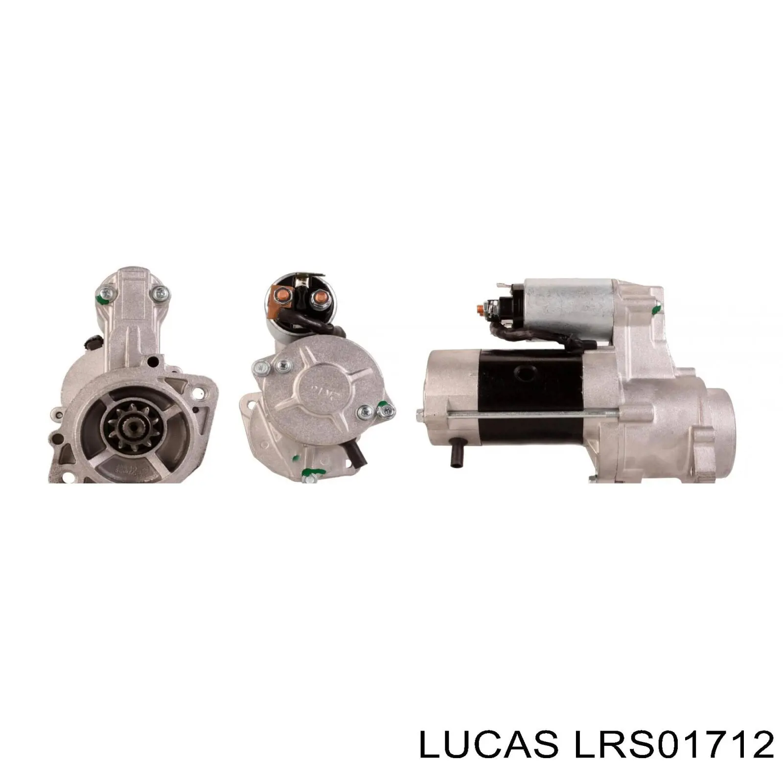 Motor de arranque LRS01712 Lucas