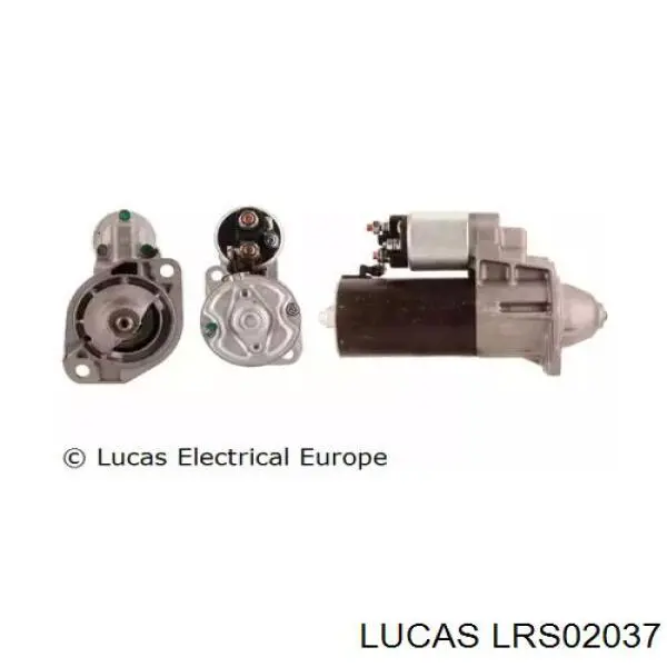 Стартер LRS02037 Lucas