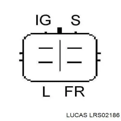 Купить LRS02186 Lucas Стартер