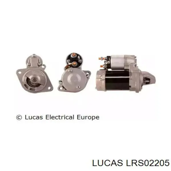LRS02205 Lucas стартер