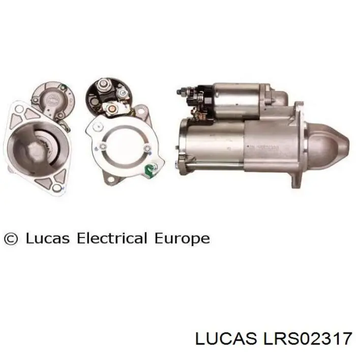 Стартер Lucas LRS02317 цена, от 89.35 USD