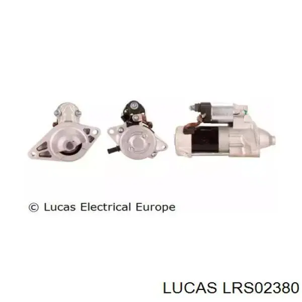 LRS02380 Lucas стартер