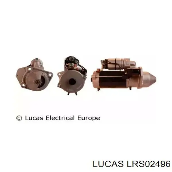 Стартер LRS02496 Lucas