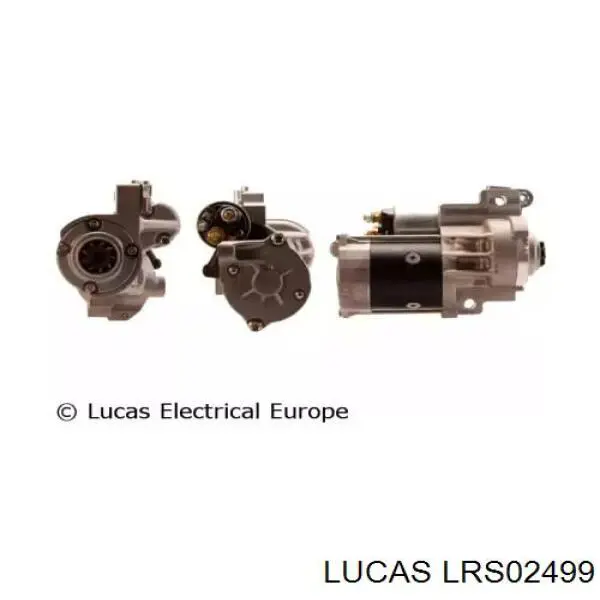 LRS02499 Lucas motor de arranco