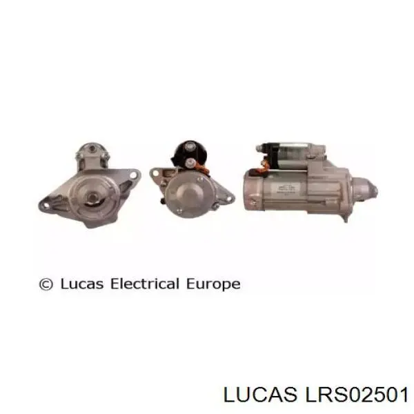 LRS02501 Lucas motor de arranco