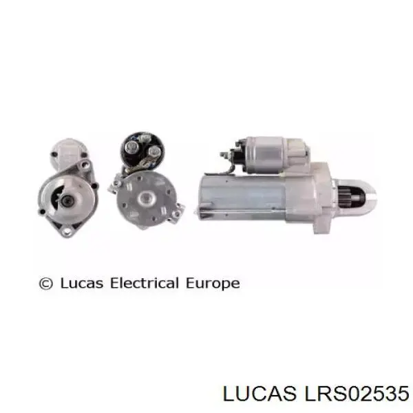 LRS02535 Lucas motor de arranco