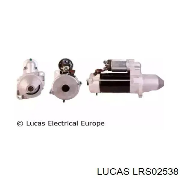 LRS02538 Lucas motor de arranco