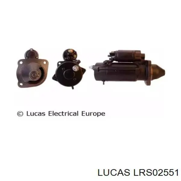 Стартер LRS02551 Lucas