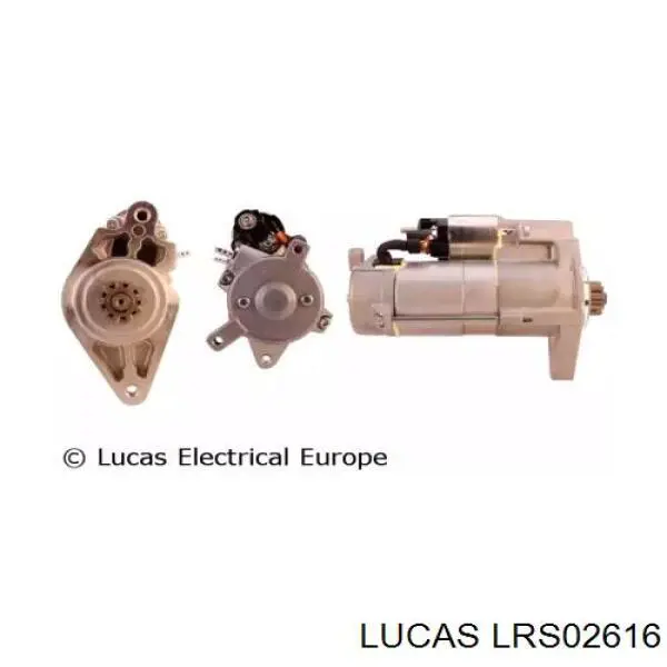 LRS02616 Lucas motor de arranco