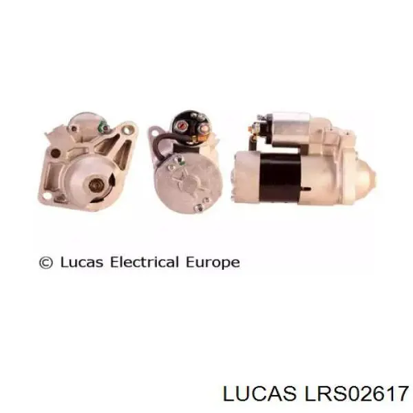 LRS02617 Lucas motor de arranco
