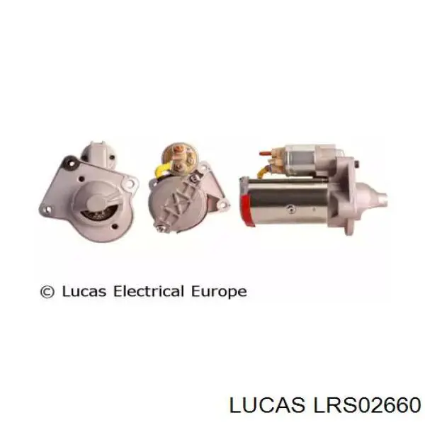 LRS02660 Lucas motor de arranco