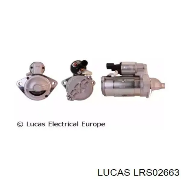 Стартер LRS02663 Lucas